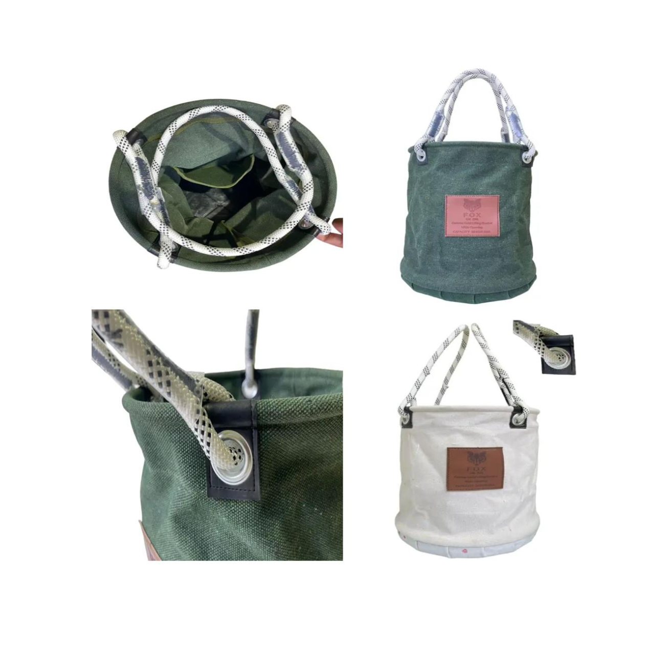 Canvas Bucket Bag Fox-uk Z88
