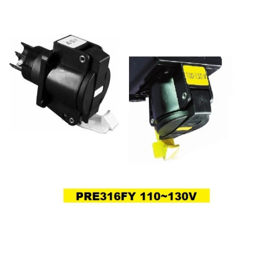 Appleton Pre316fy Flush Socket 16a 2p + E 110-130v